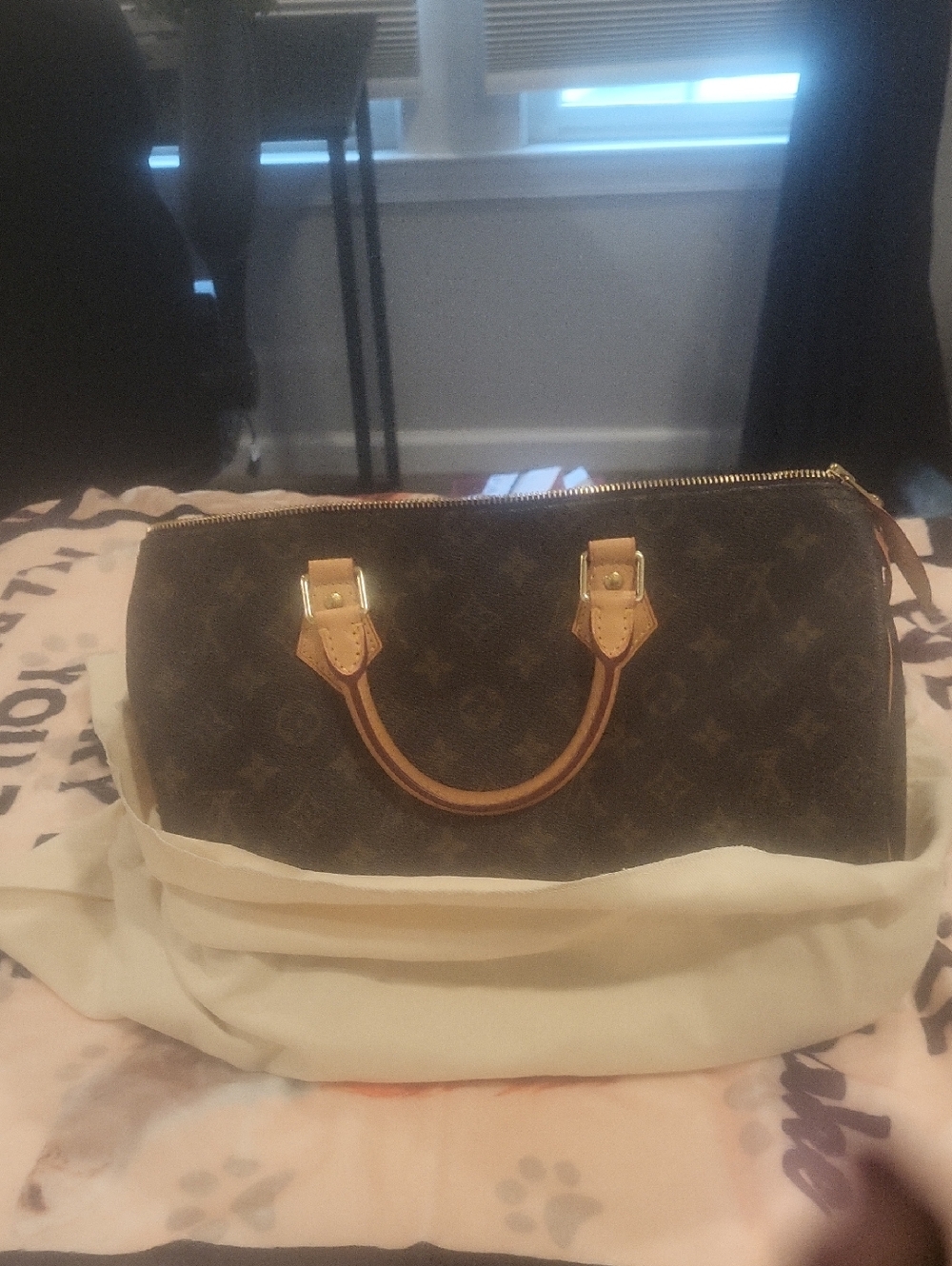 Lv Damnier 35 Never Used @10 Dust Cover Keys Insert Beautiful Louis Vuitton Box